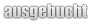 ausgebucht